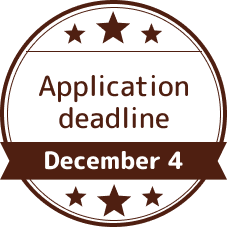 December 4 - Application deadline